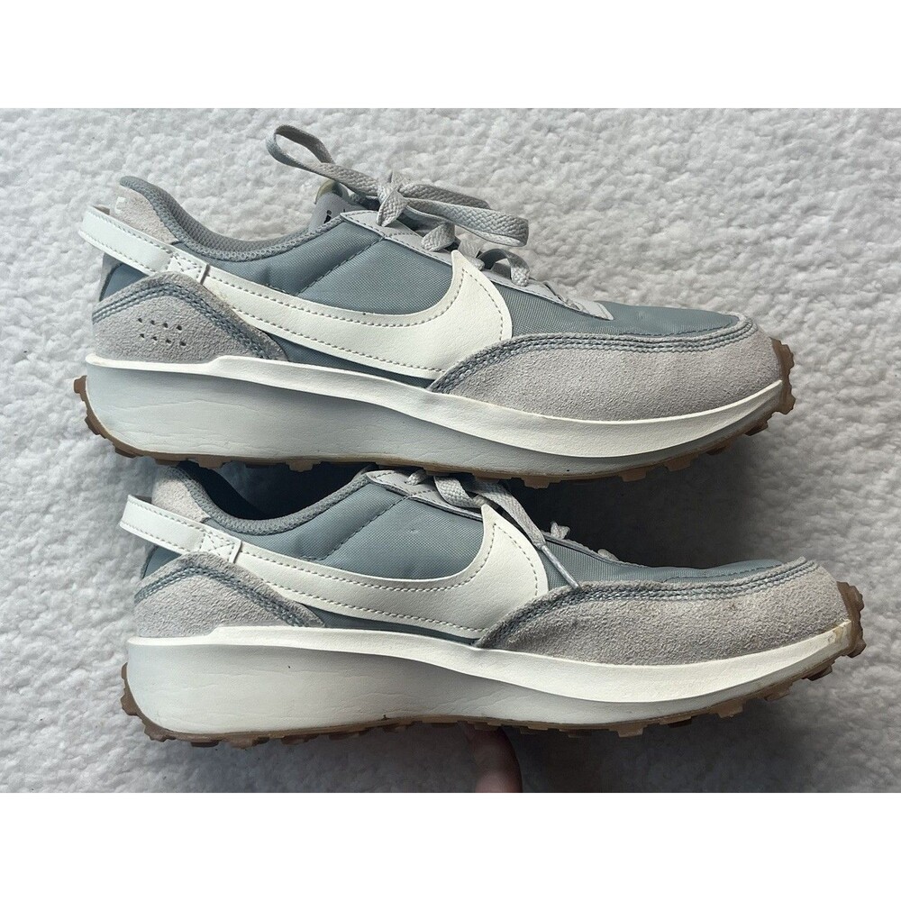 Nike Sneaker Womens 8 Waffle Debut Light Pumice DH9523-006 Comfort Running Sport